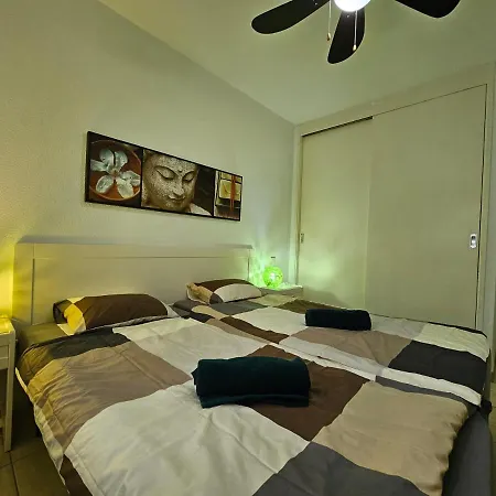 Casa Palmera 3 Only 150 Metres To The Beach, Heated Pool, Wifi, Sat-tv, Balcony Arona (Tenerife)