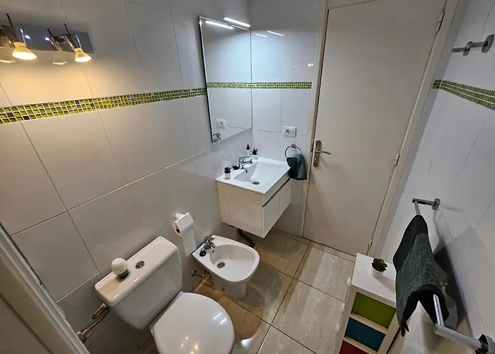 Casa Palmera 3 Only 150 Metres To The Beach, Heated Pool, Wifi, Sat-tv, Balcony Apartment Arona (Tenerife)